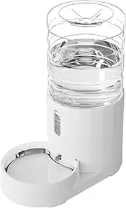 CZPET 3L Pet Water Dispenser Without Electricity Unplugged Automatic Water Bowl Dispenser Gravity Water Dispenser for Cats Water Self Feeder Dog Fountain Dogs Bowl Bottles for Kitten Puppy