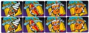 Bally Creature From The Black Lagoon Pinball Machine Snack Bar Custom Target Set