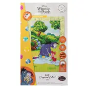 Craft Buddy Disney Triptych 3 Part Crystal Art Kits-Eyore And Piglet (Part 2)