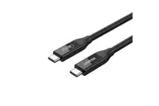 Unitek C14100BK-0.8M USB 4.0 USB-C Cable - 80cm - Black Up to 40Gbps - Up to 8K