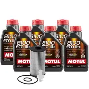 6L Motul 8100 ECO-LITE 5W30 Wix XP Filter Motor Oil Change Kit API SP-RC