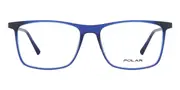 Polar 526 With Clip-On 20 Men's Glasses Blue Size 54 - Private Health Rebate - Blue Light Block Available