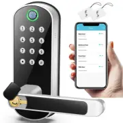 Digital Smart Keyless Keypad Entry Passcode Code Door Lock Fingerprint Biometric