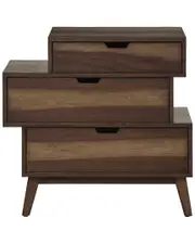 Progressive Furniture 3-Drawer Nightstand
