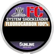 Sunline 63044332 SaltiMate System Shock Leader FC 35lb 110yd Clear 35lb