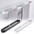 Aluminium Towel Rack Wall Hanging Storage Shelf Towel Rod Bar Bathroom