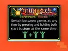 Multipede multigame 2x3" instructional magnet Atari Centipede Millipede Braze