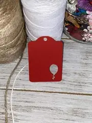 Balloon Thank you Tag - Balloon Favor Tags - Customize Tag Color - Set of 20