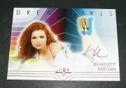 2017 Benchwarmer SCARLETT KEEGAN Dreamgirls Pink Foil Autograph PLAYBOY Sexy