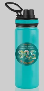 RunDisney Marathon Weekend 2024 Goofy 39.3 In Training Water Bottle Sticker
