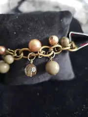 Paparazzi jewelry bracelet Copper/Bronze /green # 8