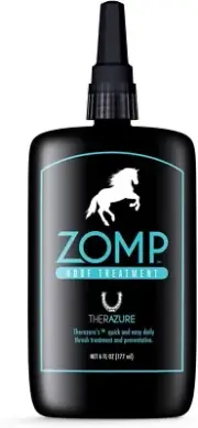 Zomp THRUSH TREATMENT w/ Nozzle 6 oz For horses horse hooves hoof -1P