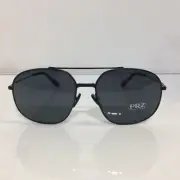 NIB Prada Polarized SPR51Y 1AB5Z1 Black Aviator Men’s Sunglasses 58mm
