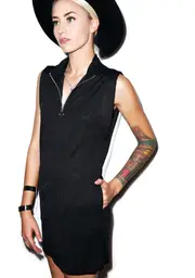 [Dolls Kill] Boogie Turtle Neck Dress