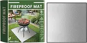 Outdoor Grill Mat - Fireproof Protective Mat for Grill,Under Grill Mat, Under Grill Floor Mats to Protect Deck, Waterproof Mat for Under BBQ