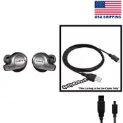 Jabra Elite 65t Earbuds USB Power Cable Transfer Cord Replacement