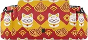 miaozhen Traditional Chinese Pattern Cat Yellow stroller organizer lightweight diaper caddy organizer car attachment accesorios para bebes organizador para carreola