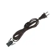 Candelabra Switch And Plug Cord - Brown - 8" Length - SATCO-80-1787