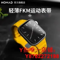在飛比找Yahoo!奇摩拍賣優惠-美國NOMAD賽車黃新品蘋果iwatch表帶Apple Wa
