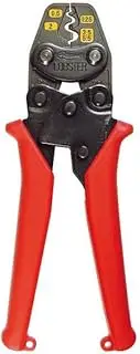 AK-2MA Professional Wire Terminals Connector Ratcheting Crimper/SQ : 0.5, 1.5, 2.5, 4, 6 / Crimping tool Terminal Crimper Powerful Strength Easy Grip Cutter Professional Plier/Japan