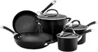 Circulon Symmetry Hard-anodised Aluminium,stainless steel base 5pce Cookware Set