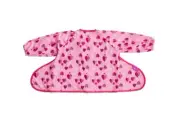 Tidy Tot: Long Sleeve Cover & Catch Bib - Hearts