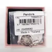 Authentic Pandora Moon Power Medallion Charm Pendant 799669C01