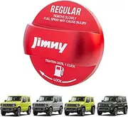 Fcc Custom BC-FCUVS-RE Jimny Fuel Cap Cover, Aluminum, Anodized Treatment, Regular, Red