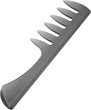 LOLIPPYY Wide Tooth Styling Comb for Effortless Volume and Texture Durable Hair Tool for Men and Women for Salon and Barber Use Gentle Hair Black