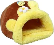 AIMALL Durable Small Pet Nest, Multi-Purpose Cozy Cotton Honeypot Bed for Hamsters, Guinea Pigs, and Small Birds, Bite-Resistant and Wear-Proof, Plush Warmth for Comfort