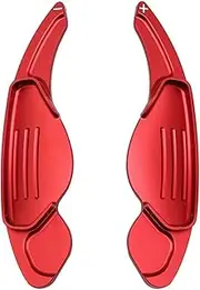Car Steering Wheel Shift Paddles for Jaguar XF XE XJ F-PACE F-Type X760 X250 X260 X761 X351 Car Steering Wheel Shift Paddle Cover Shift Extension Rodd HTEOPOEKFR(Red)