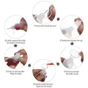 10PCS 5/10/50/100ml Needle Tip Glue Bottle Applicator Needle Squeeze Bottles AU
