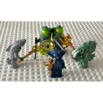 LEGO樂高 二手 絕版 亞特蘭提斯系列 7978 8087 8076 8073 8060安康魚戰士 魟魚 魚怪 潛水