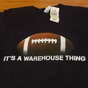 Warehouse 13 "Its a Warehouse Thing" Shirt Size Small Brand New Football