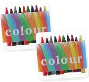 Collectible Mini Crayons for 1:12 Scale Miniature Houses 2 Boxes of Crayon Writing Tools for Decor Enthusiasts