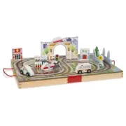 Melissa & Doug Take Along Town 30141 Built-In Multicolor for 3 years old above
