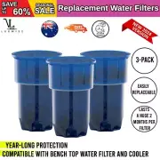 Healthy Choice 3-Pack Replacement Water Filters for Bench Top Water Filter