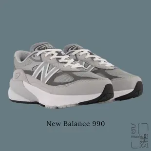 NEW BALANCE 990 V6 元祖灰 大童鞋 GC990GL6【Insane-21】