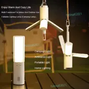 LED Camping Light Rechargeable Lantern Hanging Tent Lamp Night Light Flashlight