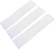 ibasenice 3Pcs Blank Captain Armbands for Football Sports Lightweight Durable DIY Nylon Armbands Sports Accessory for Team Unity