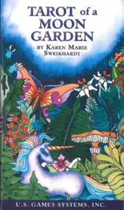 TAROT OF A MOON GARDEN Deck Card Set pagan wicca witch fortune oracle cards