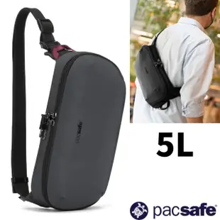 【澳洲 Pacsafe】送》防盜斜背包5L Metrosafe X 貼身胸前包 防搶防偷側背包 護照包_30615144