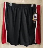 AND1 Men's Shorts Basketball New Size 3XL Inseam 11 Pull On Stretch Lightweight