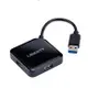 LIBERTY利百代 4PORT USB3.0集線器-黑 LY-302
