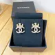 [二手] Chanel earrings CC logo 皇冠耳環