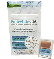 Carbon 60 Antioxidant Dissolvable Strips | Immunity Booster | Pure 99.99% C60 Solvent Free | Not C60 in Olive Oil | Fully Dissolved & Dispersed Solubilized C60