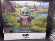 Thomas Kinkade Star Wars The Mandalorian 2023 wall calendar Art Work Prints