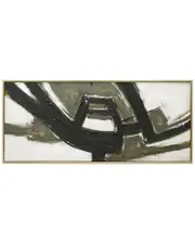 Harp & Finial Connection II Framed Canvas Art with 1.5in Frame