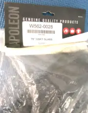 NAPOLEAN 78" GLASS DOOR REPPLACEMENT STOVE GASKET W562-0028.