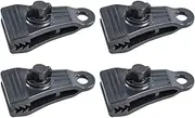 ＫＬＫＣＭＳ 4x Heavy Duty Tarp Clips Tent Clamps 20kg Maximum Tensile Strength Tent Clips